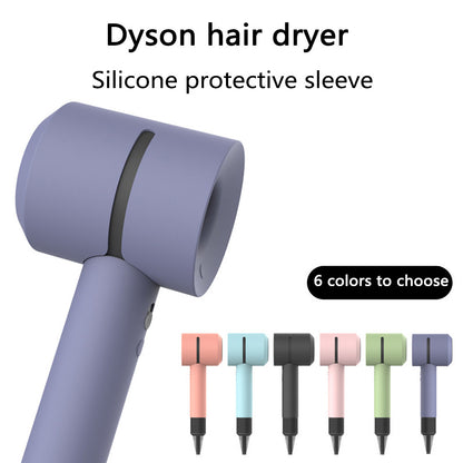 For Dyson Hair Dryer Protection Sleeve Flexible Silicone Case Anti-scratch Shockproof Cover