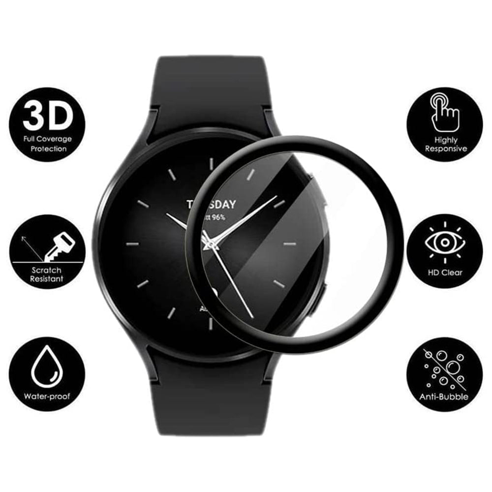 1Pc For Xiaomi Watch S2 42mm 3D Watch Screen Protector PET+PPT Ultra Clear Anti-scratch Screen Film