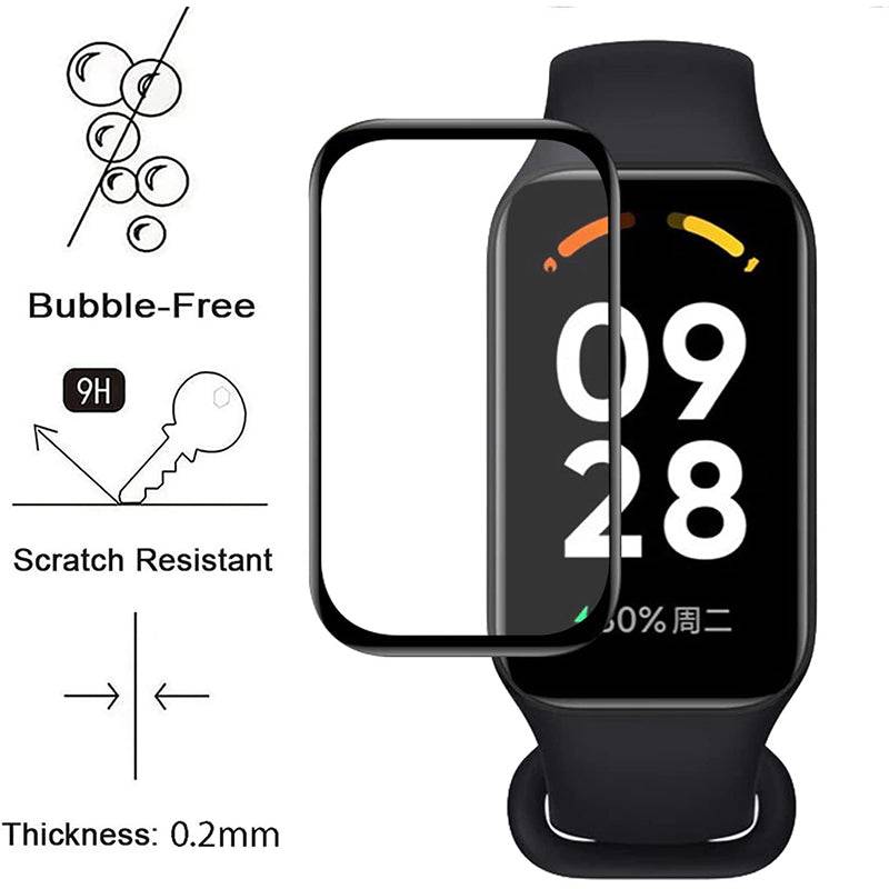 1Pc For Xiaomi Redmi Band 2 Screen Protector PET+PPT 3D Anti-Scratch Bubble Free HD Film