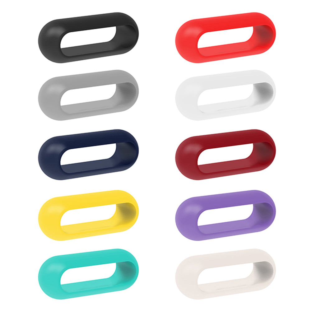 10Pcs For Xiaomi Smart Band 8 Pro Watch Strap Keeper Retaining Loop Watchband Fastener Ring (Mix Color)