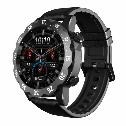 KAVVO 1.32&quot; TFT Screen Smart Watch IP68 Waterproof Business Style Sports Bracelet with Heart Rate, Blood Oxygen Monitoring