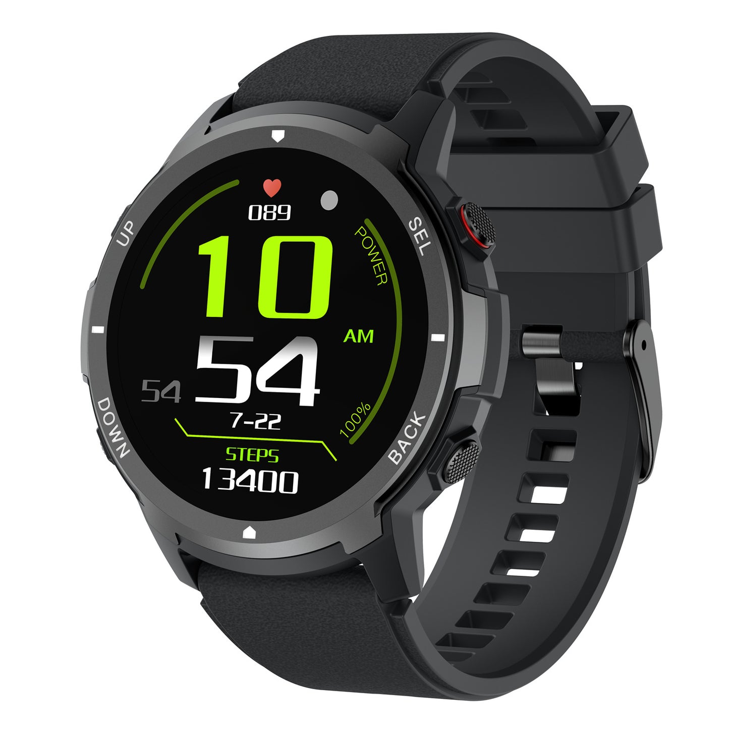 S52 1.39-inch TFT Screen Smart Watch Multifunction Sports Fitness Watch with Heart Rate Monitoring