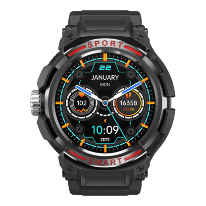 GT100 1.43 AMOLED Screen Smart Watch with TWS Headset Health Monitoring Sports Bracelet Support Bluetooth Calls, NFC