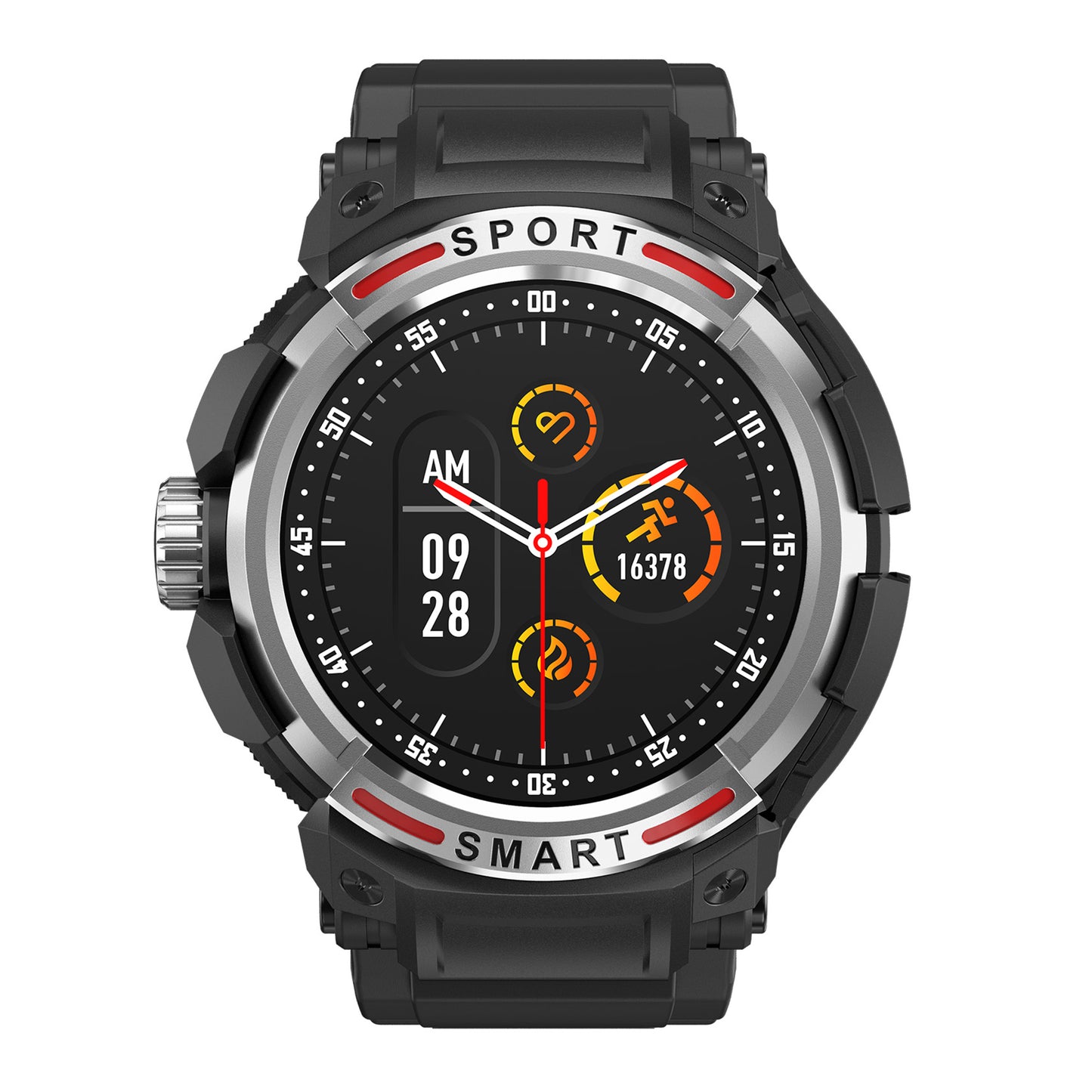 GT100 1.43 AMOLED Screen Smart Watch with TWS Headset Health Monitoring Sports Bracelet Support Bluetooth Calls, NFC