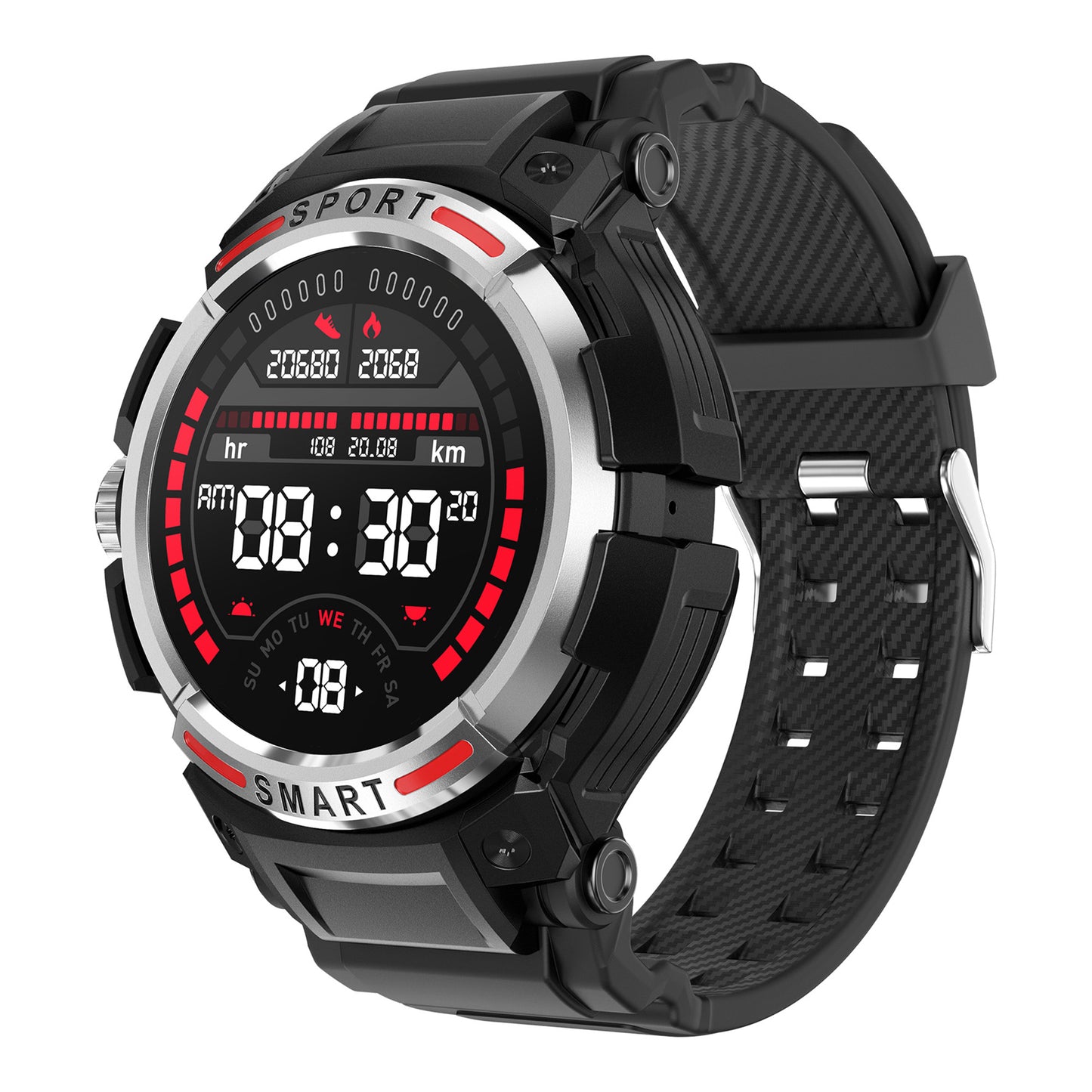 GT100 1.43 AMOLED Screen Smart Watch with TWS Headset Health Monitoring Sports Bracelet Support Bluetooth Calls, NFC