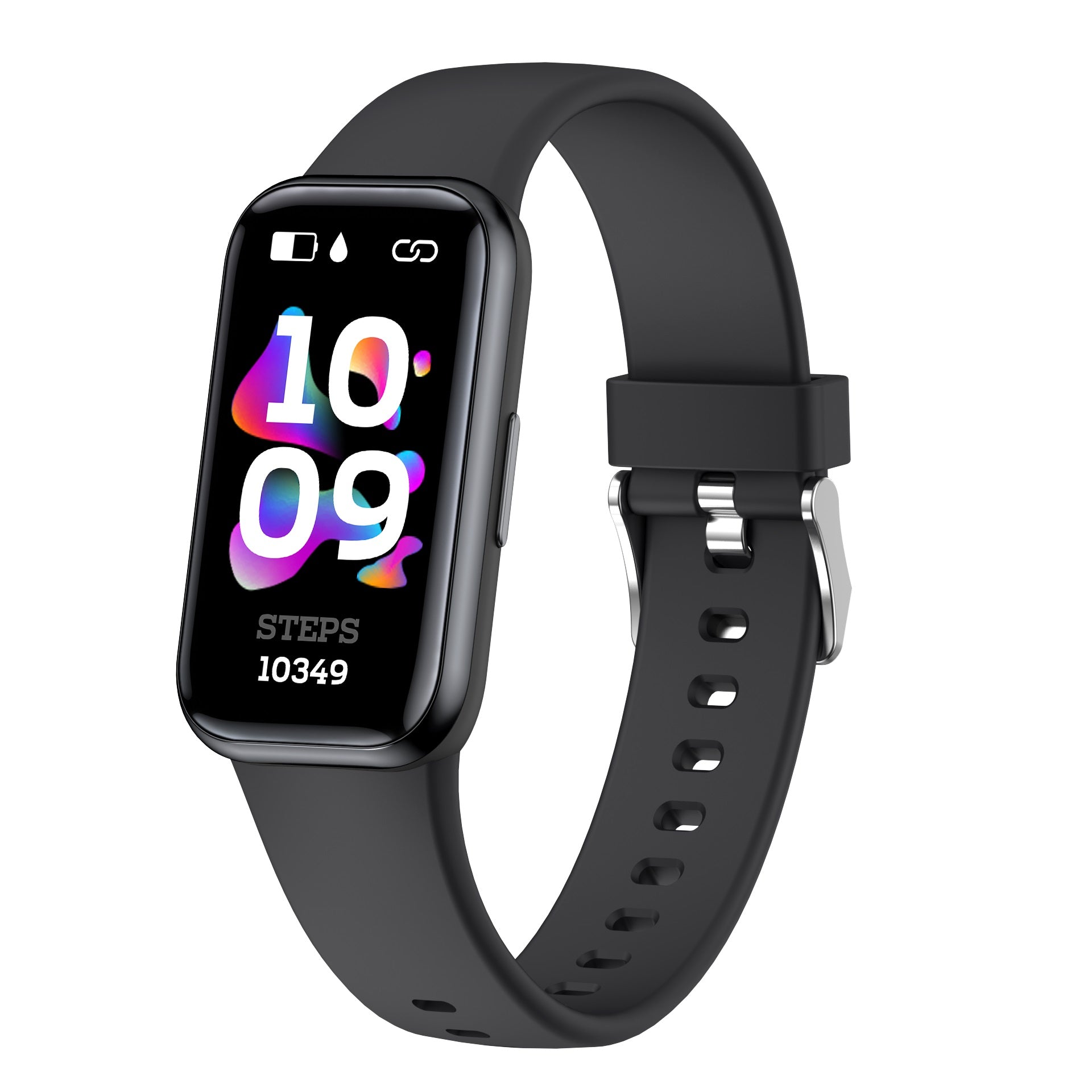 H98 HD 1.47 Touch Screen Smart Bracelet Water Resistant Health Monitoring Fitness Watch with TPU Strap