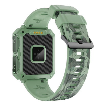 T93 Military Grade 1.96 HD Screen Sports Watch Local Music 4G Recording Bluetooth Call Smart Bracelet with Headset