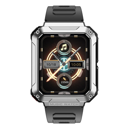 T93 Military Grade 1.96 HD Screen Sports Watch Local Music 4G Recording Bluetooth Call Smart Bracelet with Headset