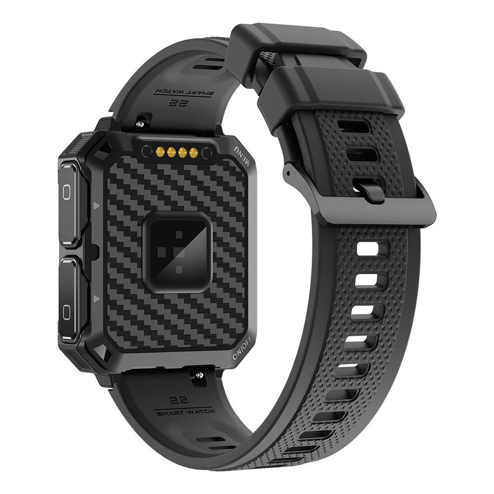 T93 Military Grade 1.96 HD Screen Sports Watch Local Music 4G Recording Bluetooth Call Smart Bracelet with Headset