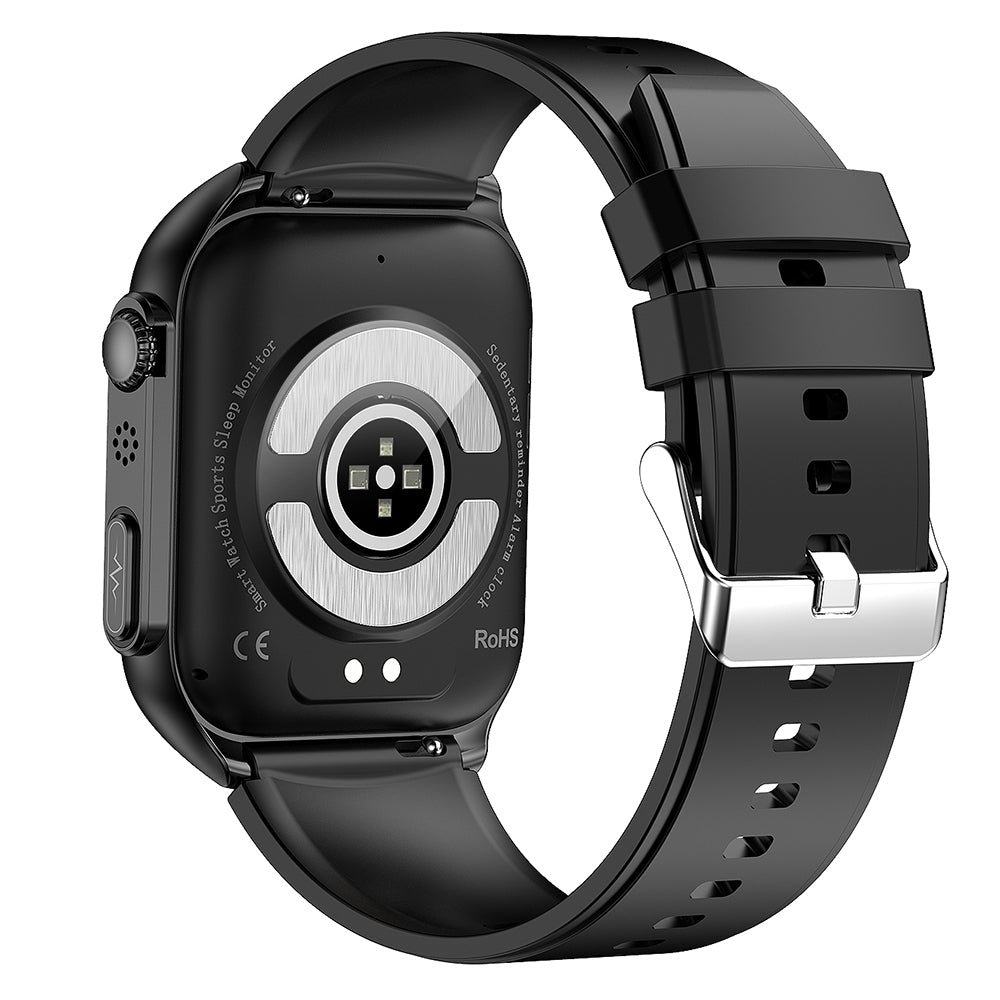 TK12 1.96 ECG + PPG Smart Watch Bluetooth Call Fitness Bracelet Support Multi-Exercise Mode