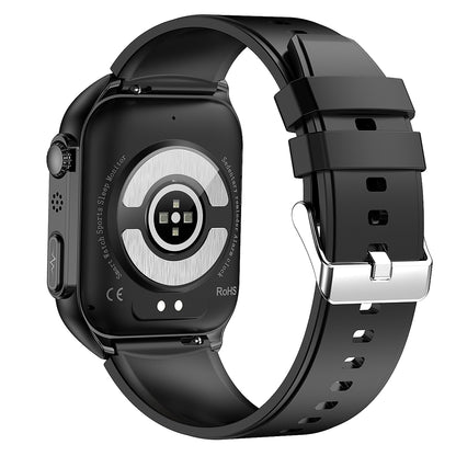 TK12 1.96 ECG + PPG Smart Watch Bluetooth Call Fitness Bracelet Support Multi-Exercise Mode