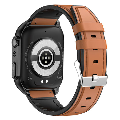 TK12 1.96 ECG + PPG Smart Watch Bluetooth Call Fitness Bracelet Support Multi-Exercise Mode