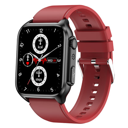 TK12 1.96 ECG + PPG Smart Watch Bluetooth Call Fitness Bracelet Support Multi-Exercise Mode