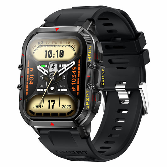 T21 1.96 inch Large Screen Smart Band Outdoor Bluetooth Call Sports Watch with Heart Rate, Blood Pressure, Blood Oxygen Monitoring