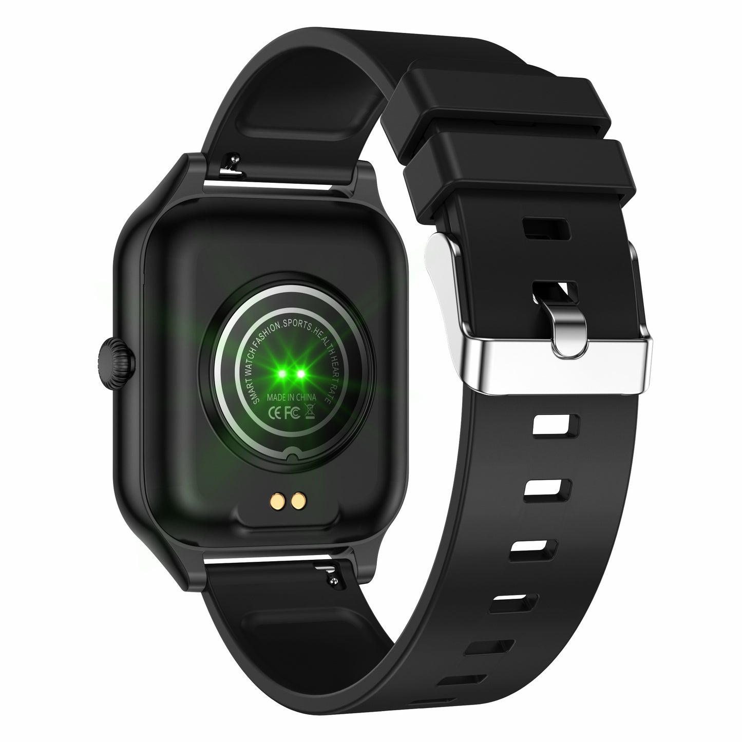 GT40 1.83 Square Screen Bluetooth Call Smart Watch IP67 Waterproof Multi-Mode Fitness Watch with Health Monitoring