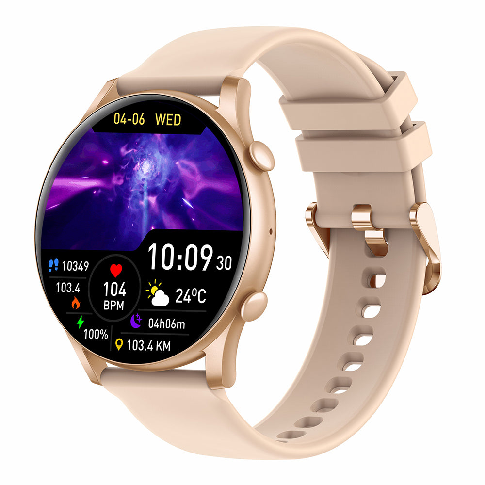 L52 Pro 1.43 AMOLED Screen Smart Watch Bluetooth Call Fitness Bracelet with Heart Rate, Blood Pressure, Blood Oxygen Monitoring