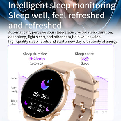 L52 Pro 1.43 AMOLED Screen Smart Watch Bluetooth Call Fitness Bracelet with Heart Rate, Blood Pressure, Blood Oxygen Monitoring