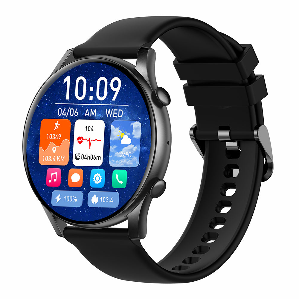 L52 Pro 1.43 AMOLED Screen Smart Watch Bluetooth Call Fitness Bracelet with Heart Rate, Blood Pressure, Blood Oxygen Monitoring