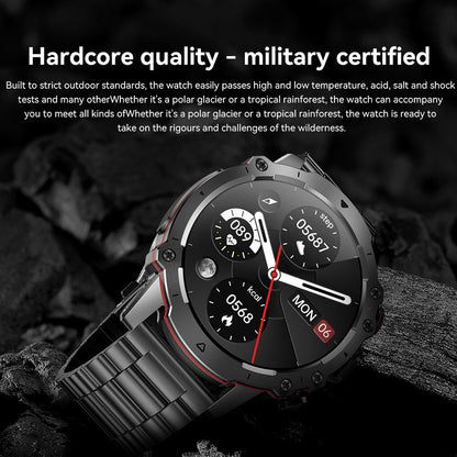 AK56 1.43-inch Smart Watch Heart Rate Blood Pressure Monitoring Bluetooth Calling Sports Smart Bracelet