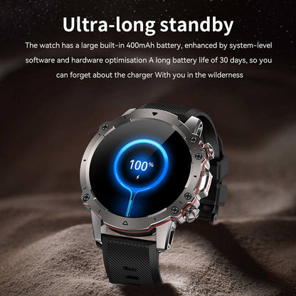 AK56 1.43-inch Smart Watch Heart Rate Blood Pressure Monitoring Bluetooth Calling Sports Smart Bracelet