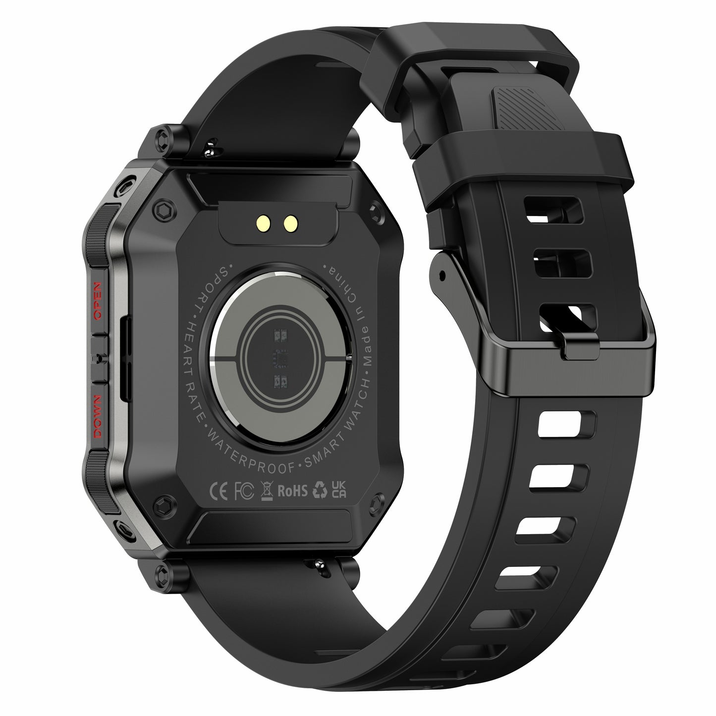 H31 Outdoor 1.91 Smart Watch IP68 Waterproof Sports Bracelet with Blood Oxygen Heart Rate Monitoring