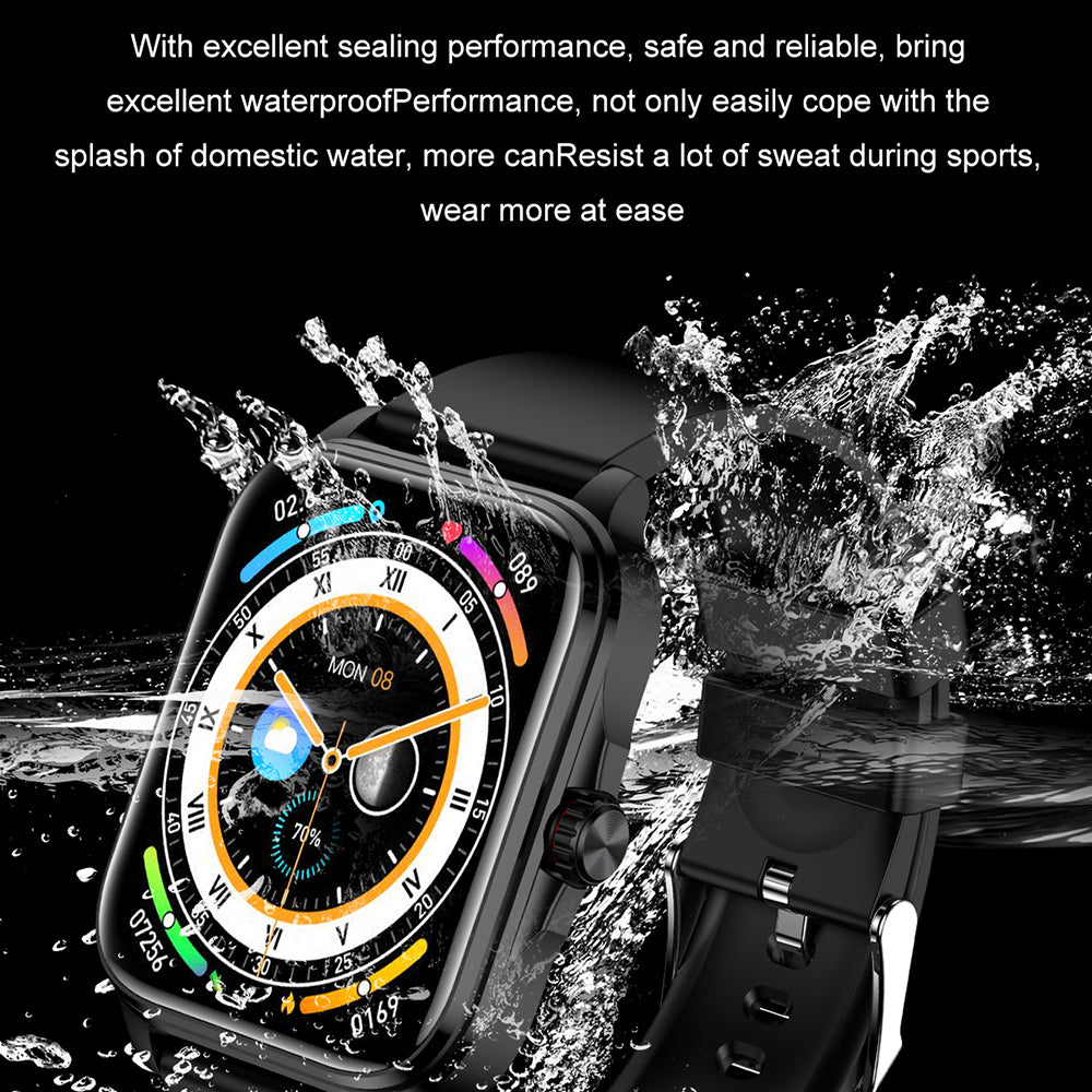 T90 1.91 HD Large Screen Smart Watch Bluetooth Calling Electric Wrist Band with Health Monitoring for Women