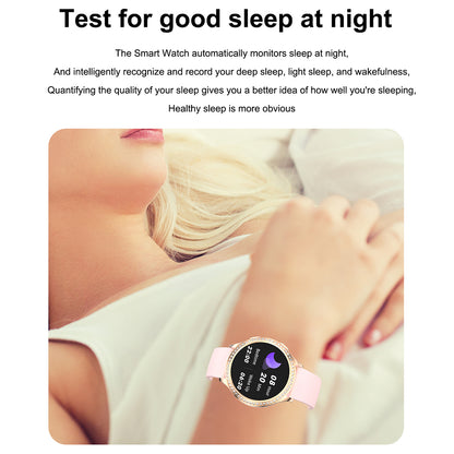 AK53 Silicone Strap Women Smart Watch Menstrual Period Record Heart Rate Sleep Monitoring Sports Smart Bracelet