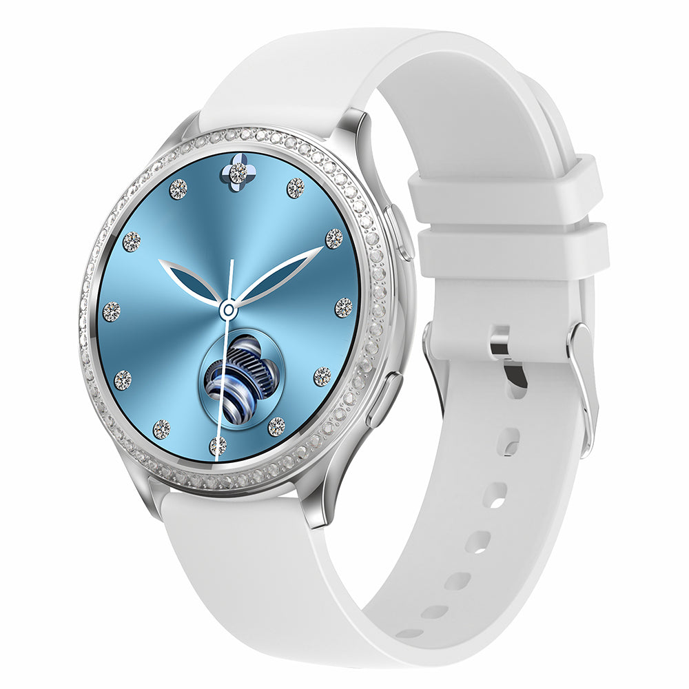 AK53 Silicone Strap Women Smart Watch Menstrual Period Record Heart Rate Sleep Monitoring Sports Smart Bracelet