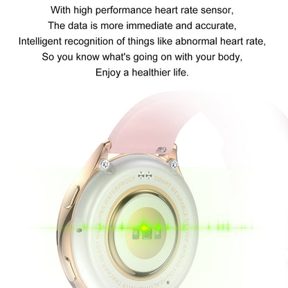 AK53 Silicone Strap Women Smart Watch Menstrual Period Record Heart Rate Sleep Monitoring Sports Smart Bracelet