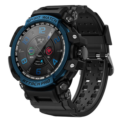 LOKMAT ATTACK PRO 1.32 inch Bluetooth Call Smart Watch Outdoor Sports IP68 Waterproof Sports Electronic Bracelet