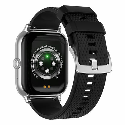 F12 2.02-inch Curved Screen Smart Watch with Encoder Bluetooth Calling Smart Bracelet with Health Monitoring