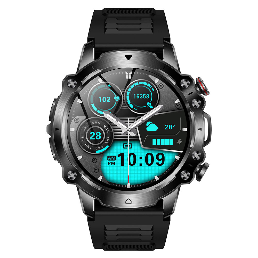 V91 Outdoor Waterproof Anti-drop 1.52-inch Smart Watch Bluetooth Calling Health Monitoring Sports Smart Bracelet