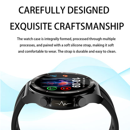 T30 1.39-inch Smart Watch ECG Blood Glucose / Oxygen Heart Rate Monitoring Bluetooth Call Sports Smart Bracelet