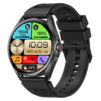 L61D 1.43 inch AMOLED Multi-Sport Mode Smart Watch Support Heart Rate / Blood Pressure / Blood Oxygen Monitor