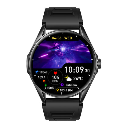 L61D 1.43 inch AMOLED Multi-Sport Mode Smart Watch Support Heart Rate / Blood Pressure / Blood Oxygen Monitor