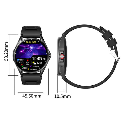 L61D 1.43 inch AMOLED Multi-Sport Mode Smart Watch Support Heart Rate / Blood Pressure / Blood Oxygen Monitor