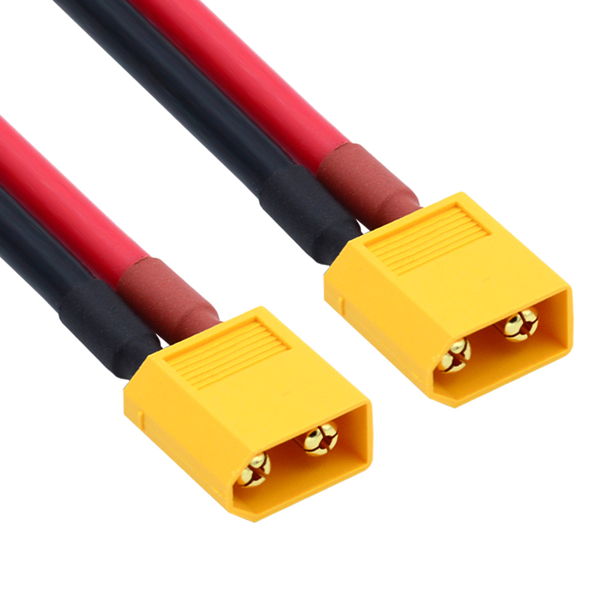 PW-052-MM XT60 0.5m Extension Cable 12AWG Male to Male Connector for RC Battery Power Station