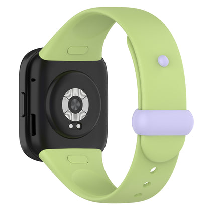 Watch Band for Xiaomi Redmi Watch 3 Soft Silicone Strap with Button Buckle