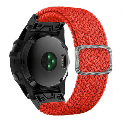 For Garmin Fenix 7 / Epix / Instinct 2 / Approach S62 / Fenix 5 Nylon Strap 22mm Smart Watch Band with Buckle