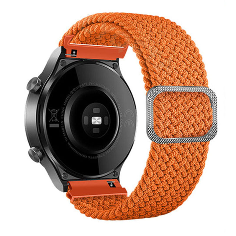 For Samsung Galaxy Watch3 45mm / Huami Amazfit Pace / Stratos Watch Strap 22mm Nylon Watch Band with Buckle