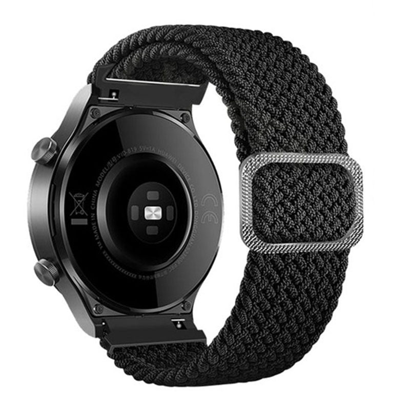 For Samsung Galaxy Watch3 45mm / Huami Amazfit Pace / Stratos Watch Strap 22mm Nylon Watch Band with Buckle