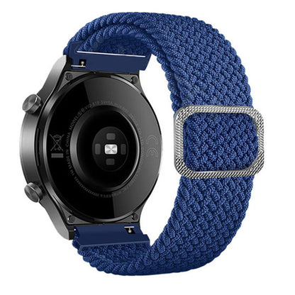 For Samsung Galaxy Watch3 45mm / Huami Amazfit Pace / Stratos Watch Strap 22mm Nylon Watch Band with Buckle