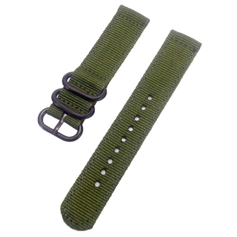 For Suunto 9 / 9 Baro / 7 / D5 Watch Strap 24mm Nylon Watchband Smart Watch Band with Round Buckle