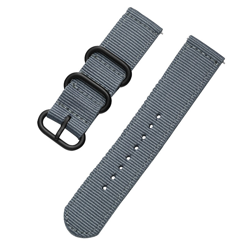 For Suunto 9 / 9 Baro / 7 / D5 Watch Strap 24mm Nylon Watchband Smart Watch Band with Round Buckle