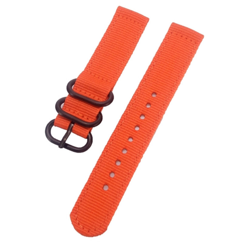 For Suunto 9 / 9 Baro / 7 / D5 Watch Strap 24mm Nylon Watchband Smart Watch Band with Round Buckle