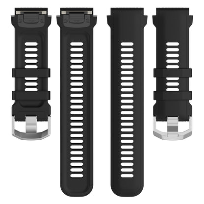 Silicone Watch Band for Garmin MARQ / Approach S62 / S60 , Honeycomb Texture Replacement Watch Strap