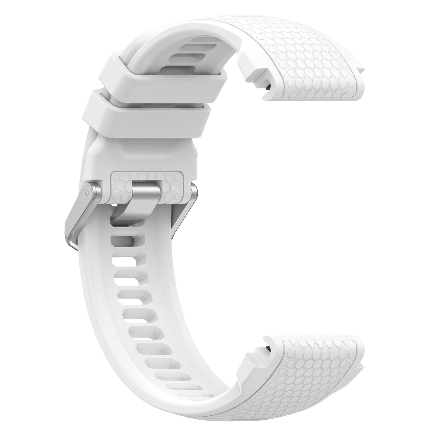 Silicone Watch Band for Garmin MARQ / Approach S62 / S60 , Honeycomb Texture Replacement Watch Strap