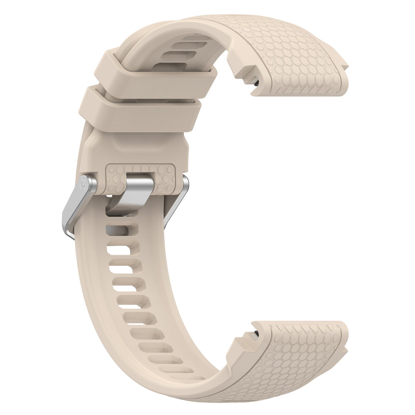 Silicone Watch Band for Garmin MARQ / Approach S62 / S60 , Honeycomb Texture Replacement Watch Strap