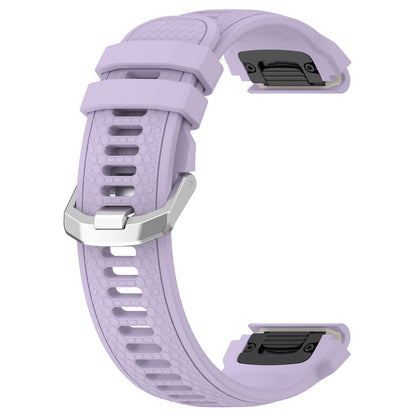 Silicone Watch Band for Garmin MARQ / Approach S62 / S60 , Honeycomb Texture Replacement Watch Strap