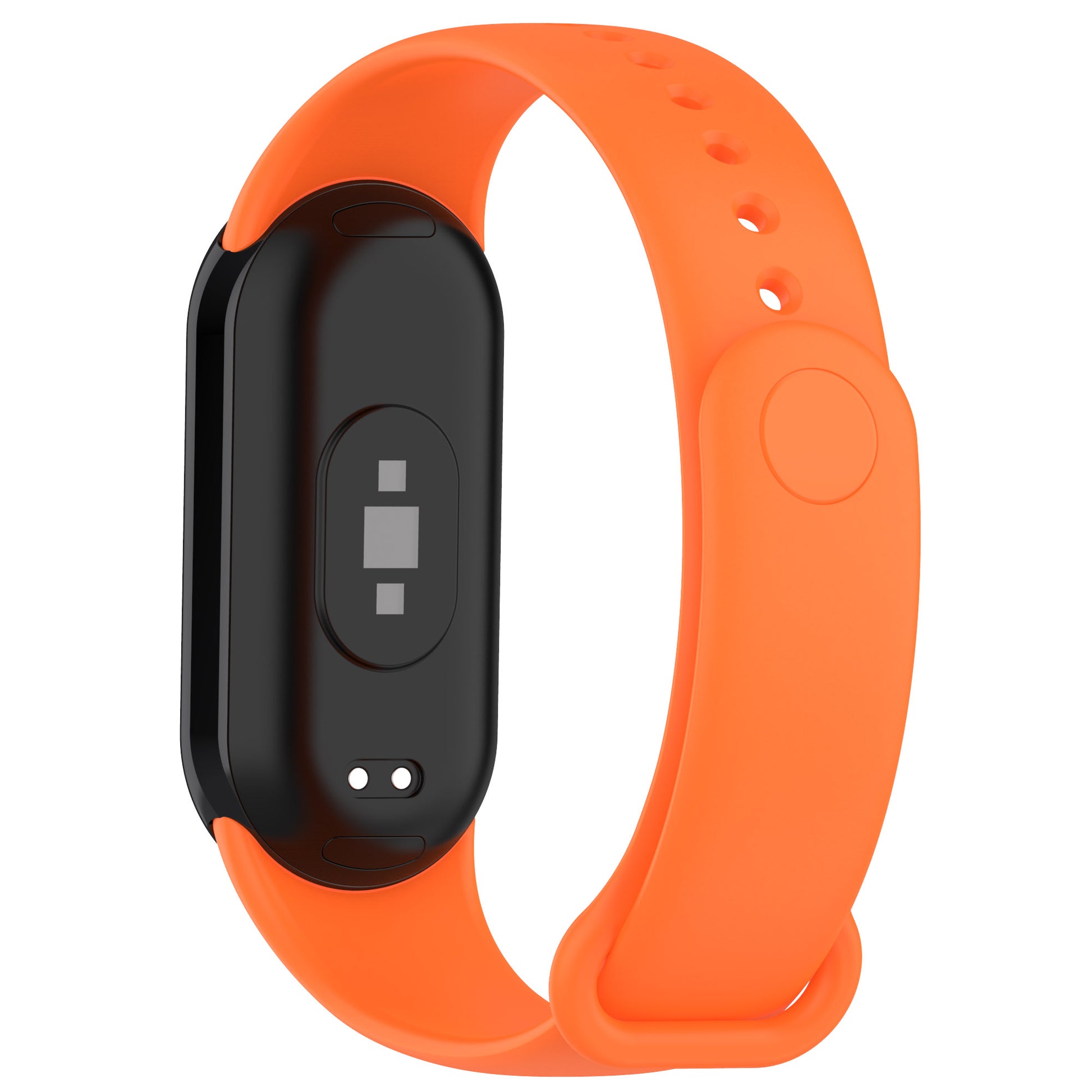 For Xiaomi Smart Band 8 Solid Color Silicone Watch Strap Replacement Wrist Band